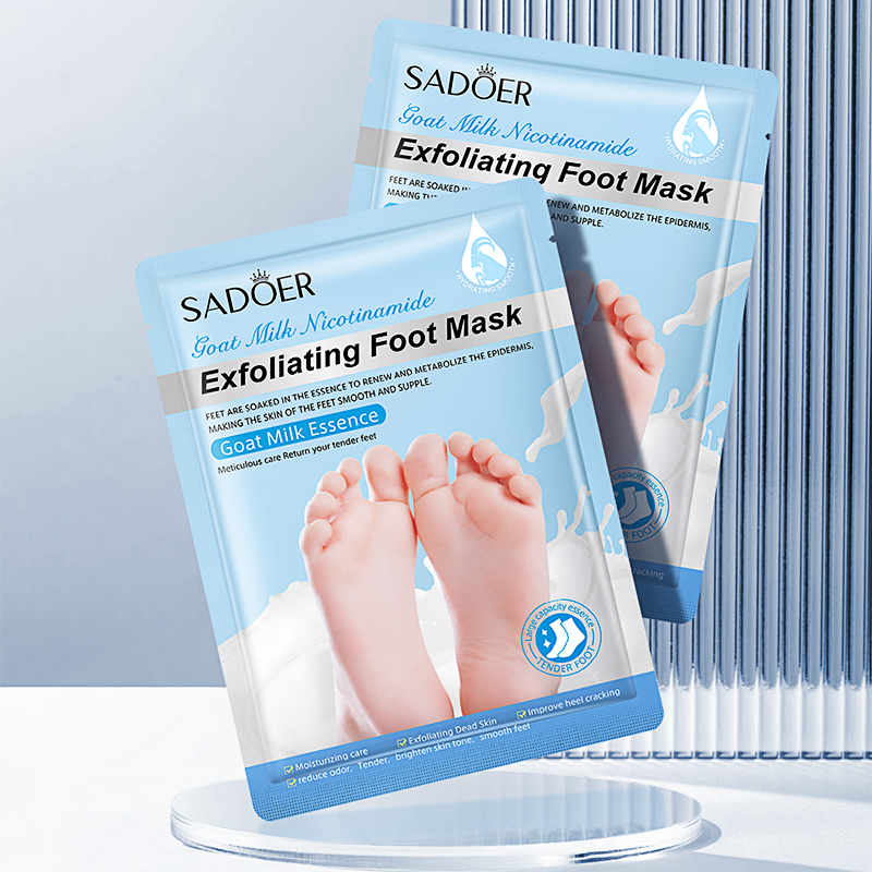 Foot Mask Peeling - SADOER-mascarilla hidratante para pies con leche