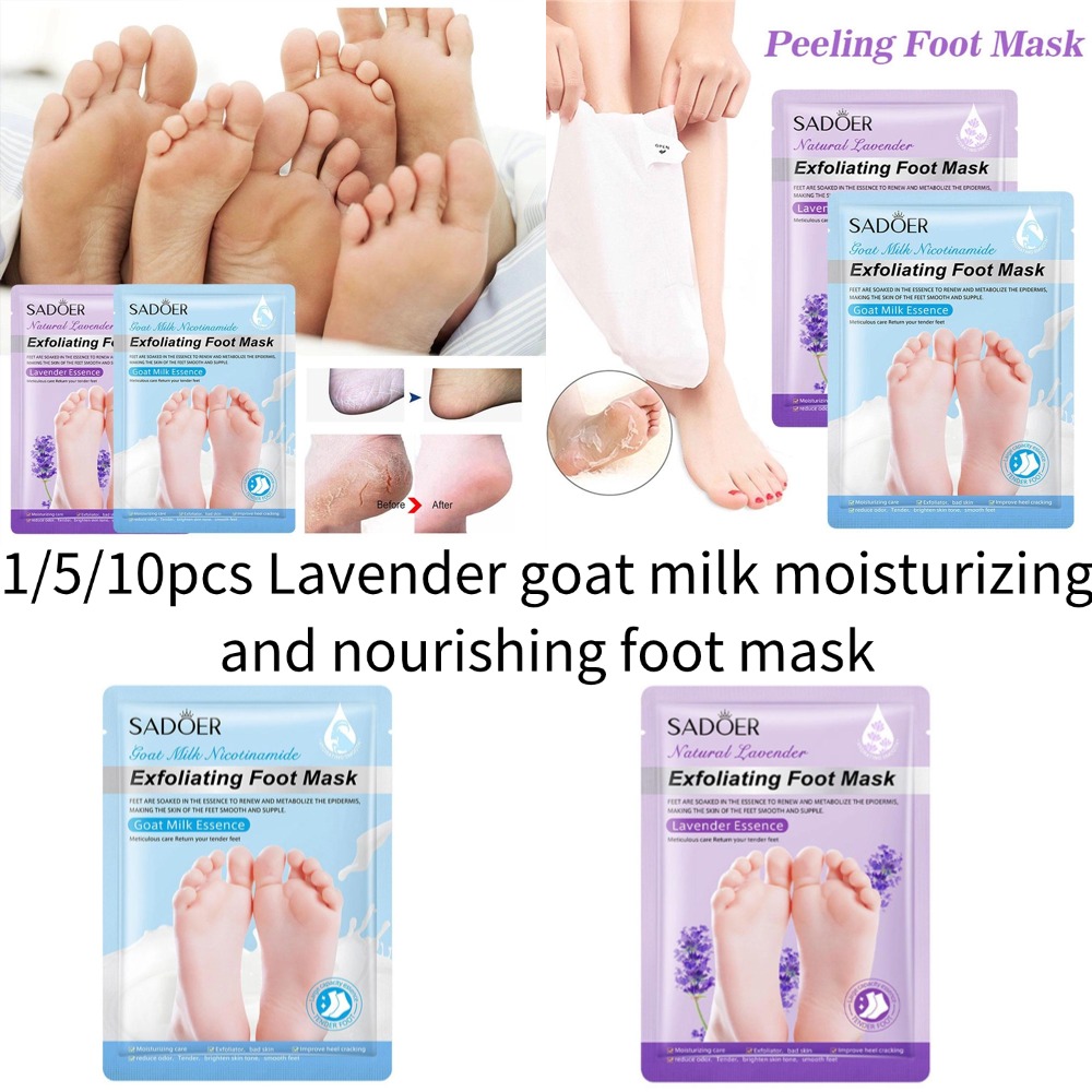 Foot Mask Peeling - Mascarilla para pies de lavanda SADOER,