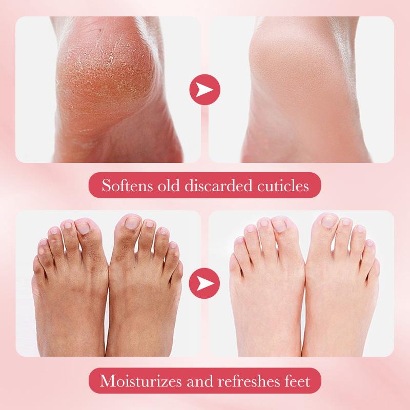 1 par de mascarillas para pies - Foot Mask Peeling reseña y precio