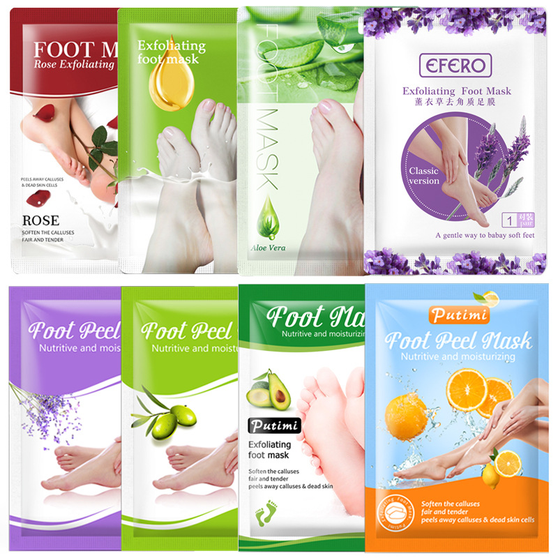 1 Pag=1 Par de Mascarillas de  - Foot Mask Peeling reseña y precio
