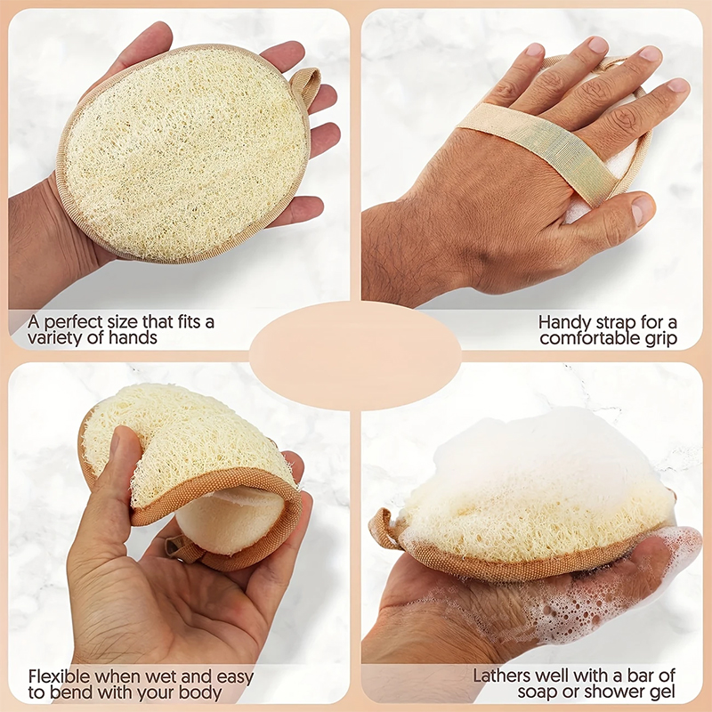 Esponja Exfoliante Natural de  - Body Loofah Natural reseña y precio