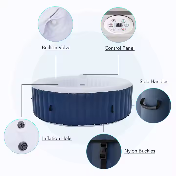 Jacuzzi Inflable Redondo para  - Spa & Wellness Zámeček Petrovice reseña y precio