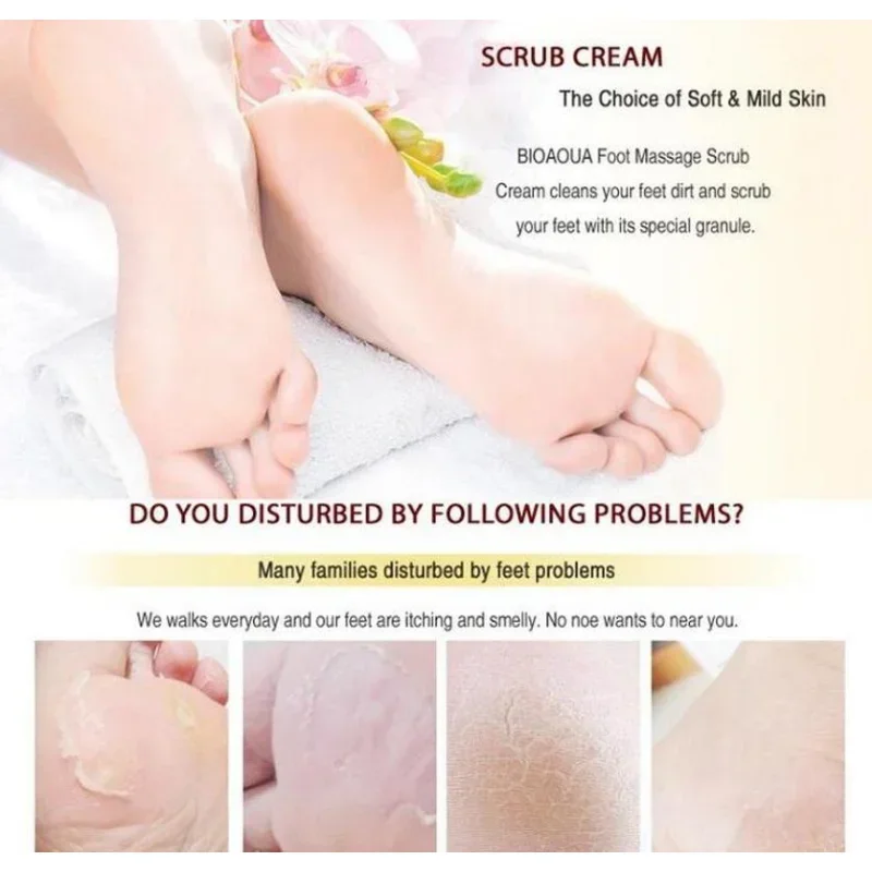 BIOAQUA crema de masaje de man - Foot Mask Peeling reseña y precio