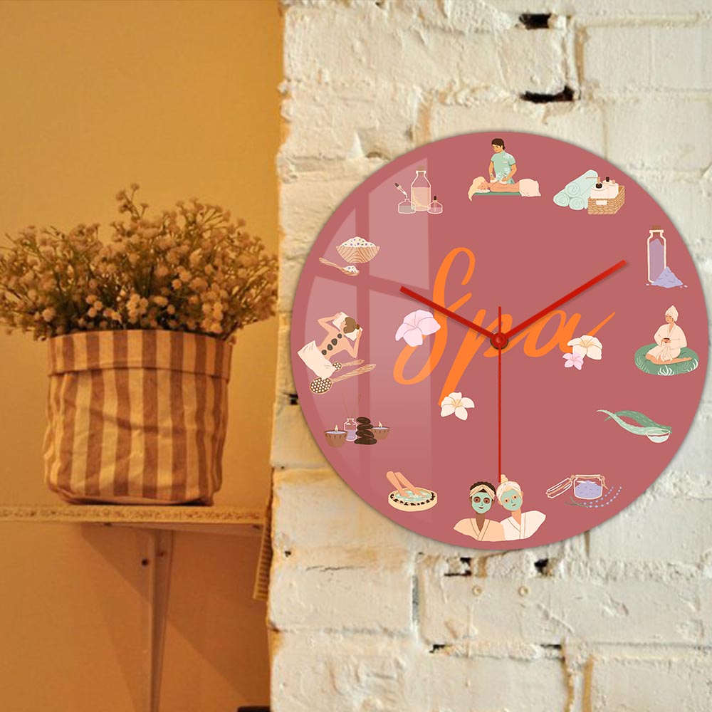 Reloj de Pared Silencioso de C - Spa Wellness Beauty reseña y precio