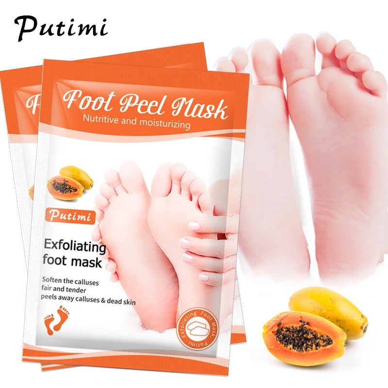 6 paquetes de mascarilla exfol - Foot Mask Peeling reseña y precio