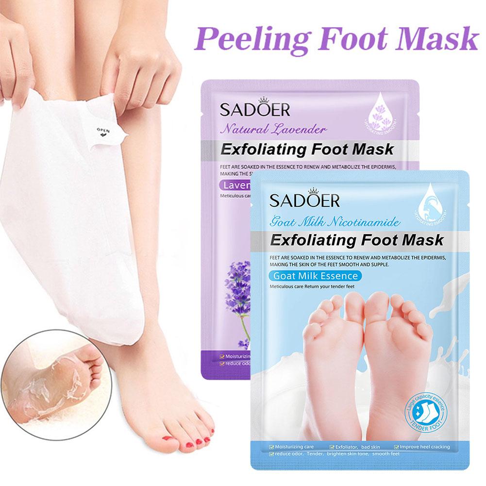 Mascarilla para pies de lavand - Foot Mask Peeling reseña y precio