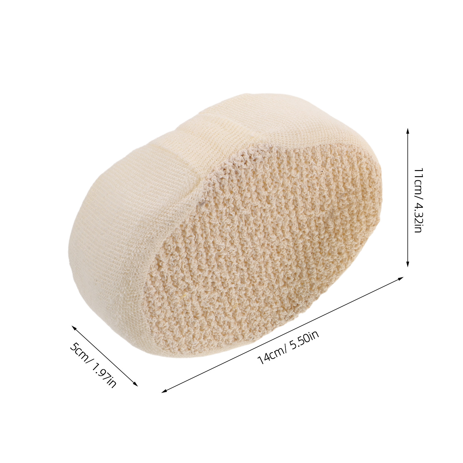 2 Piezas de Esponja Corporal E - Body Loofah Natural reseña y precio