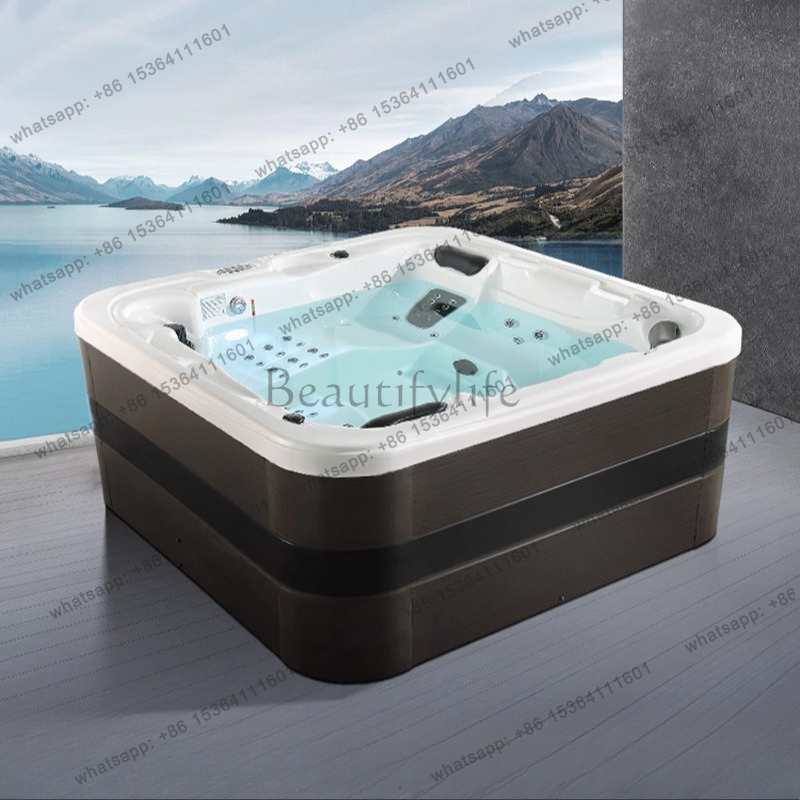 Acrílico al aire libre Jacuzzi - Villa Wellness Spa reseña y precio