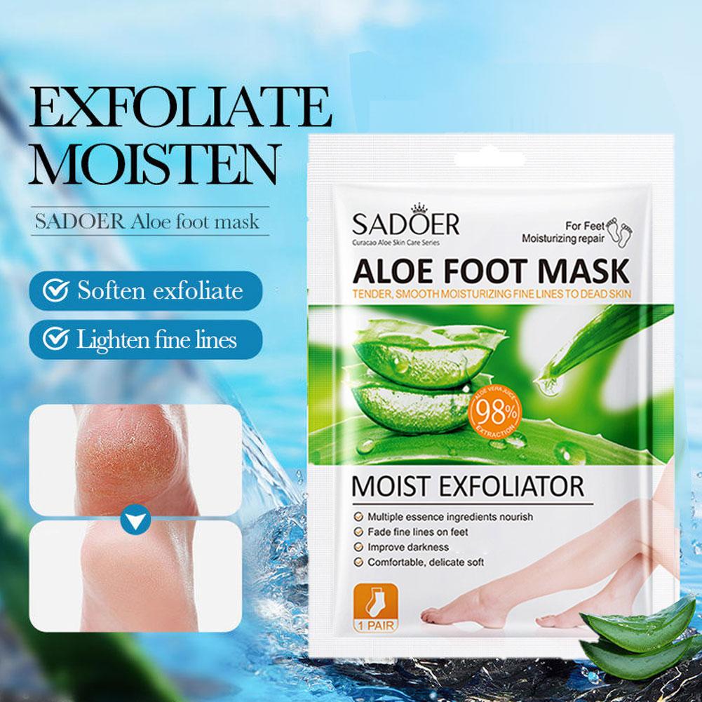 1/2/3 Pares de Mascarillas Exf - Foot Mask Peeling reseña y precio