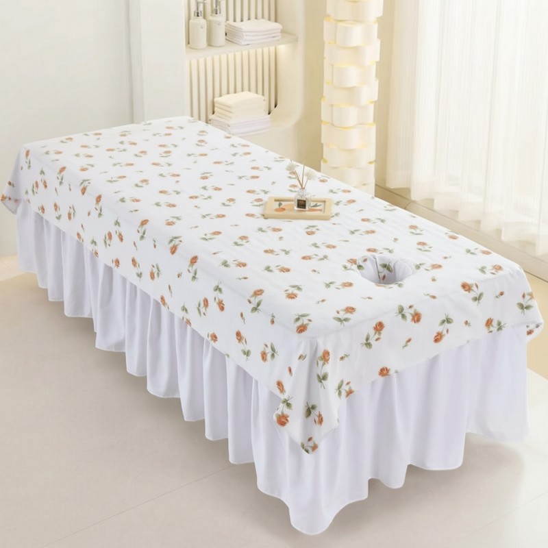Sábana para mesa de masaje con - Spa Wellness Beauty reseña y precio