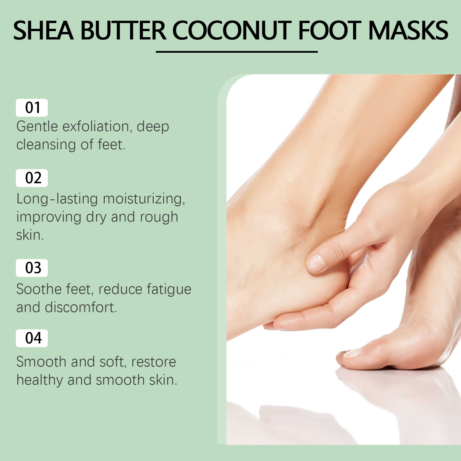 Mascarilla para pies de coco,  - Foot Mask Peeling reseña y precio