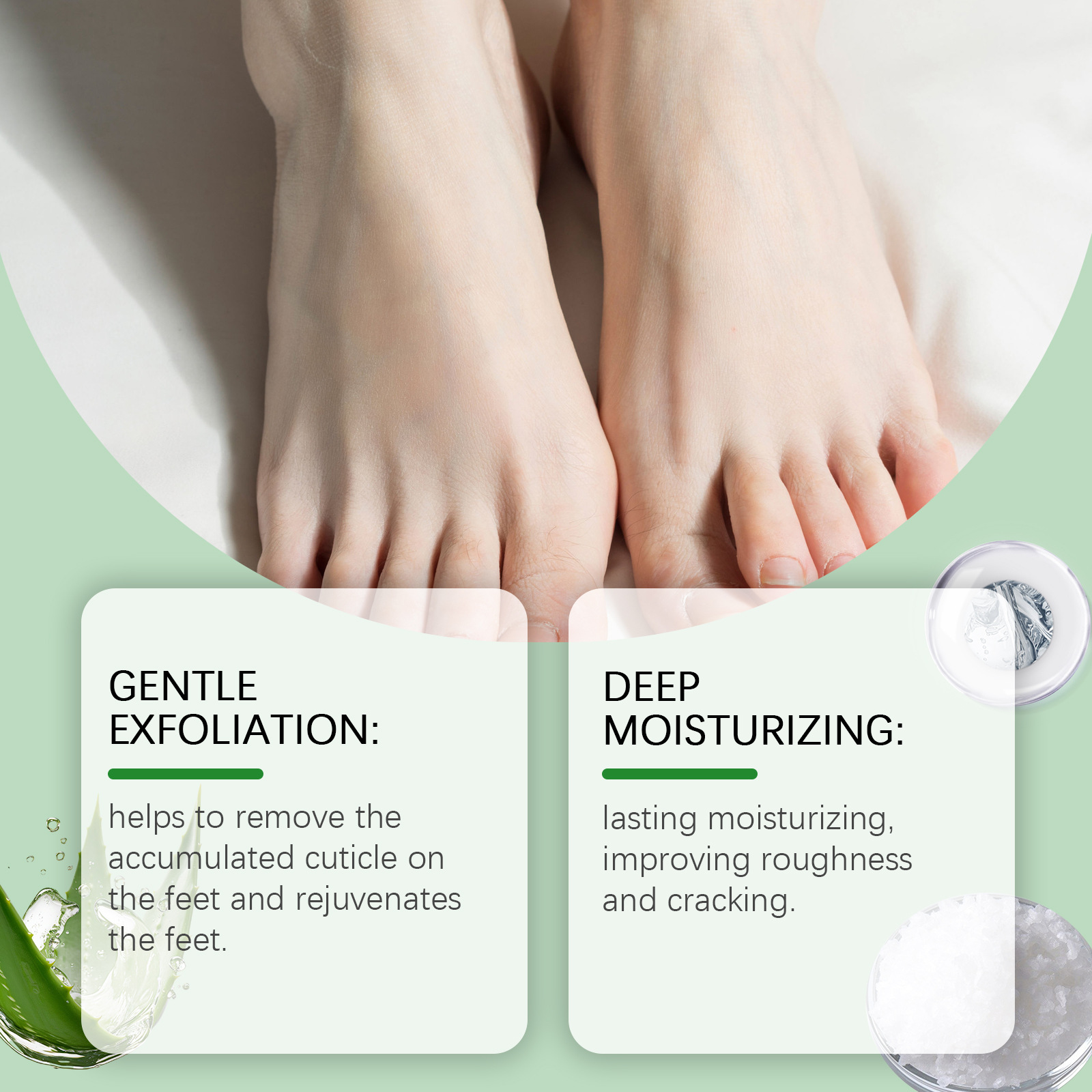 Mascarilla para pies de coco,  - Foot Mask Peeling reseña y precio
