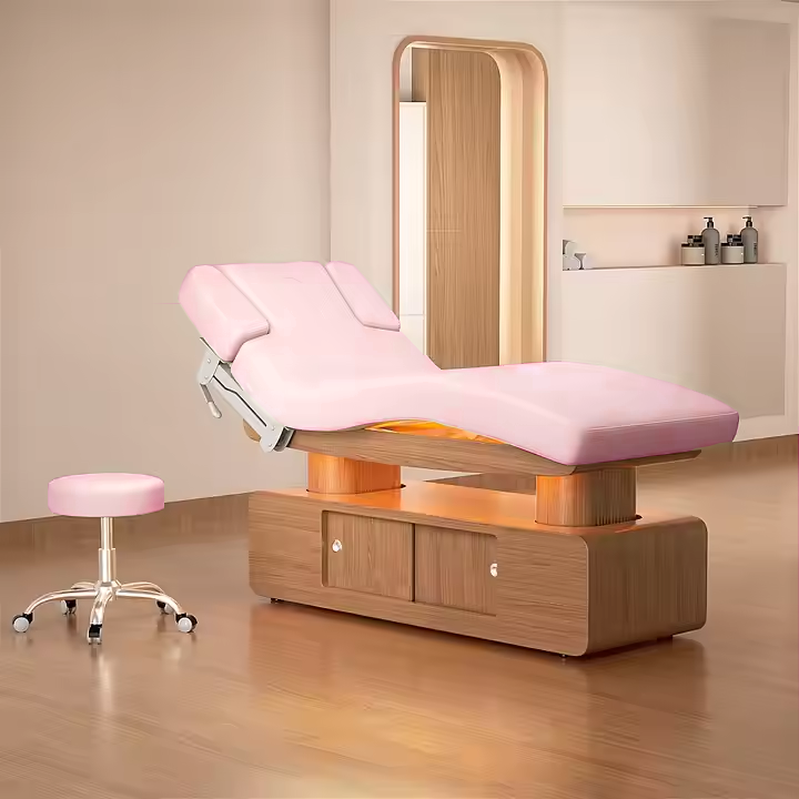 Cama de belleza rosa de lujo c - Spa Wellness Beauty reseña y precio