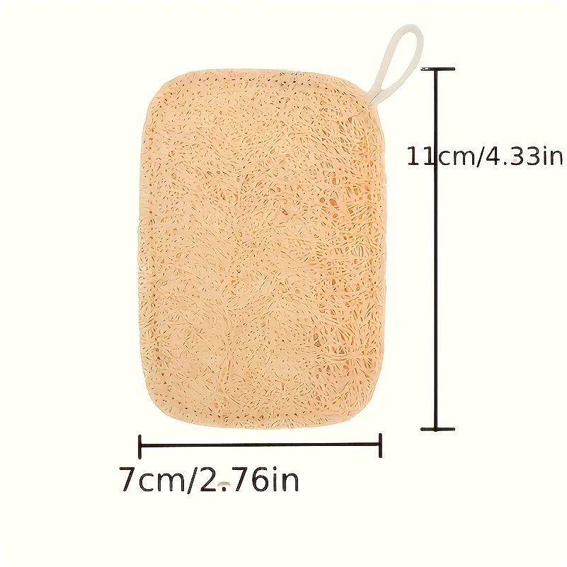 6 Esponjas Exfoliantes de Luff - Body Loofah Natural reseña y precio